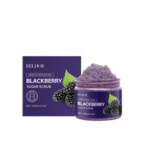 EELHOE Blackberry Sugar Body Scrub, Gentle Cleansing Exfoliating Smooth Skin Hydrating Moisturizing Scrub (Option: 120g-150g-2.56*2.2*2.2inch)
