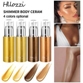 Shining Body Lotion for Natural Tanning, Moisturizing Skin, Sunbathing Tanning Cream, Tanning Paste (size: #04 Golden Brown)