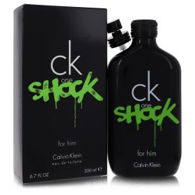 Ck One Shock by Calvin Klein Eau De Toilette Spray (GENDER: Men, size: 6.7 oz)