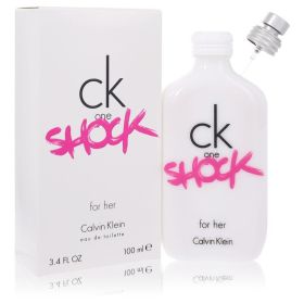 Ck One Shock by Calvin Klein Eau De Toilette Spray (GENDER: Women, size: 3.4 oz)