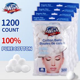 Super Jumbo Size Cotton Balls 100% Pure Cotton Soft Gentle Absorbent Multipurpose Natural cotton balls, makeup cotton balls (24009: 24009-3)