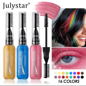 15-color hair dye brush set disposable double-head hair dye color picking eyelashes cos party stage makeup hair dye comb hair dye comb washable w (PSJ101-002N: PSJ101-002-06)