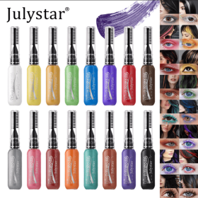 15-color hair dye brush set disposable double-head hair dye color picking eyelashes cos party stage makeup hair dye comb hair dye comb washable w (PSJ101-002N: PSJ101-002-08)